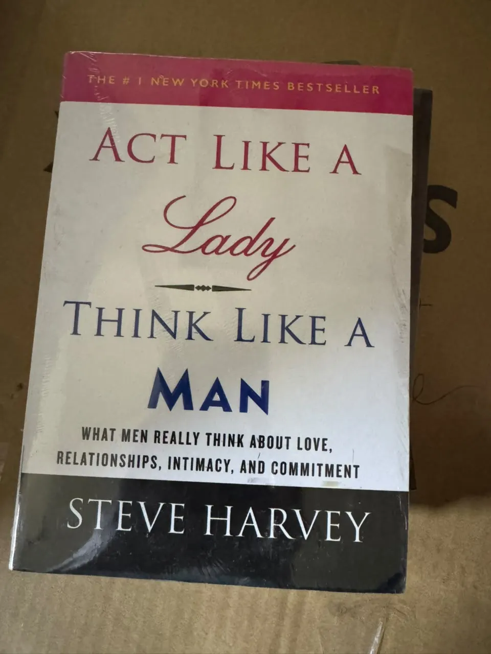 Act Like a Lady, Think Like a Man: What Men Really Think About Love, Relationships, Intimacy, and Commitment